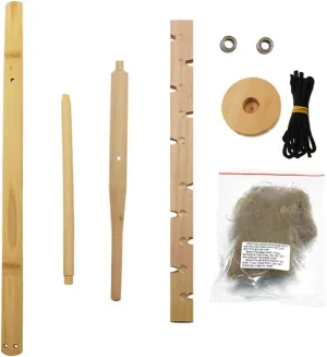 ZEZEFUFU 1 Set Hardwood Fire Bow Tool Fire Starter Primitive Wood Survival Practice Friction Fire Tool