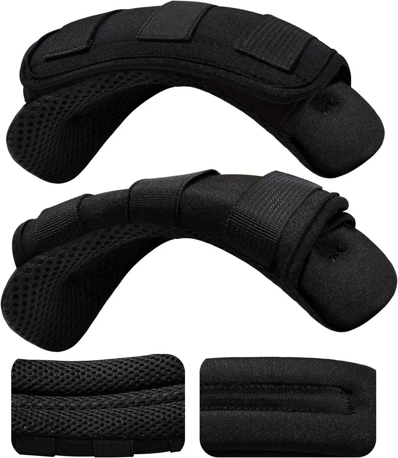 ZINZ 2-Pack Universal Wide Shoulder Pad with Ultra Thick Cushion for Bag Luggage Backpack Bag Crossbody