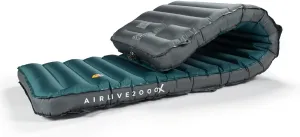 ZOOOBELIVES 3D Wrapping Inflatable Camping Sleeping Pad with Built-in Pump, Extra Thick and Wide, Ultimate Comfortable Compact Camp Air Mat for Tent, Car Traveling and Backpacking - Airlive2000X